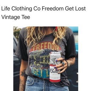Freedom Get Lost Tee